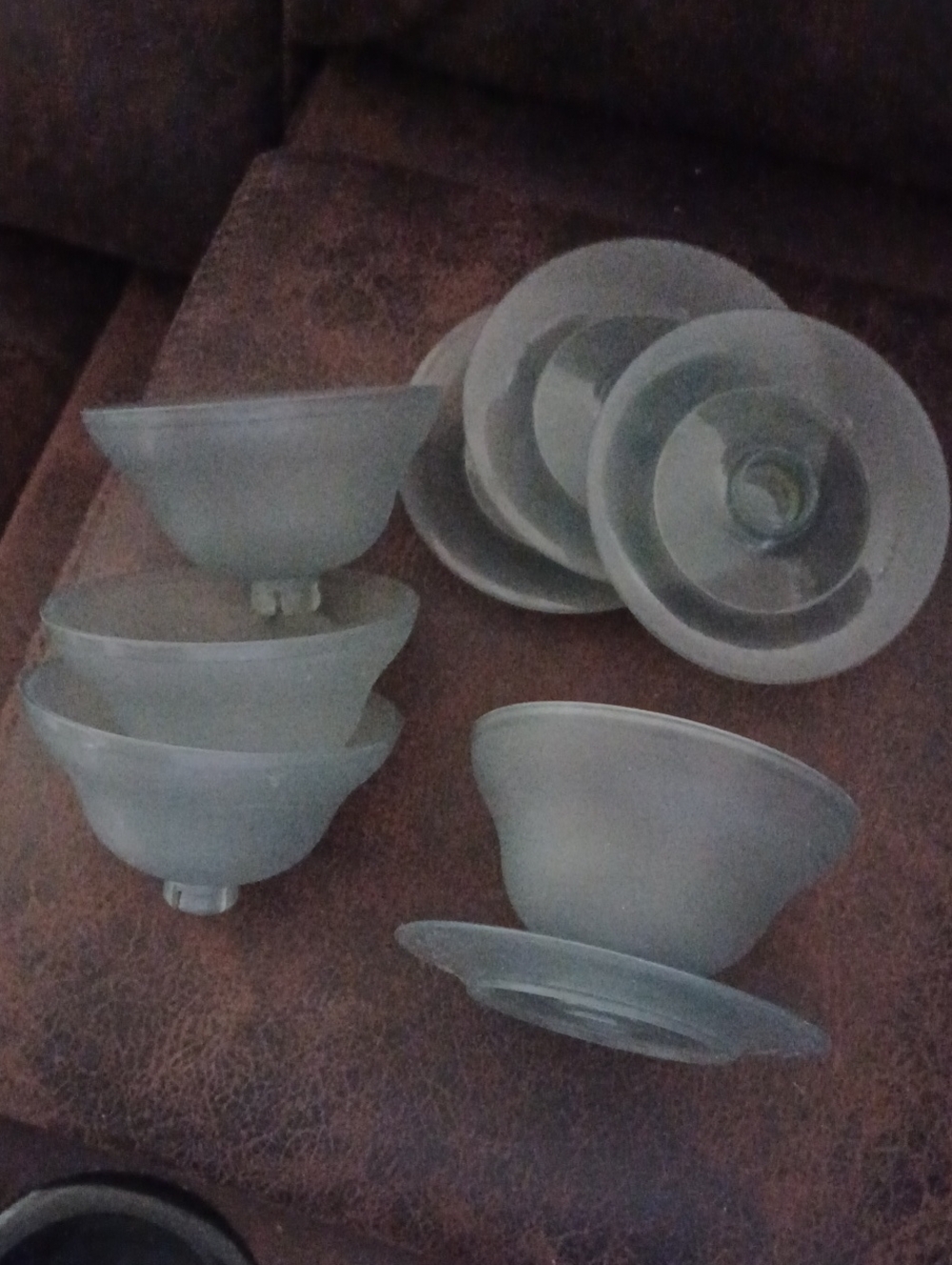 4/$30 Tupperware Petite Dessert Dishes - Set Of 4 (8 Pieces, No Lids)